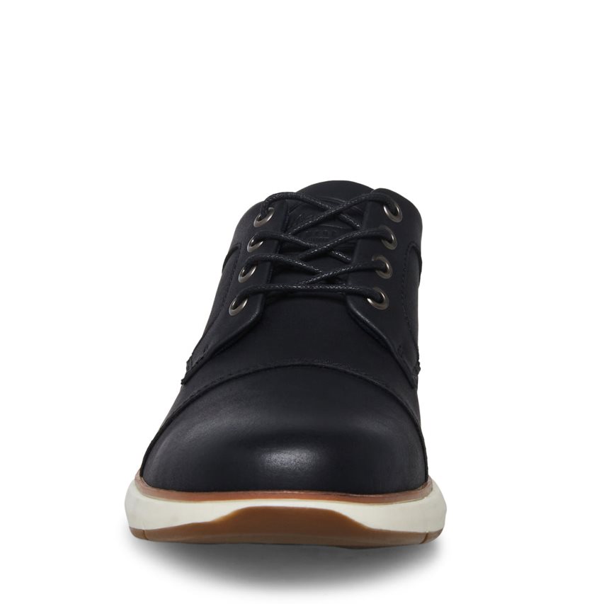 Black Steve Madden Cutler Men's Sneakers | PH 7928YDH